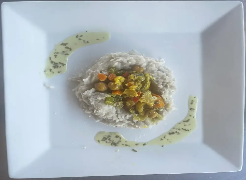 Taro-CurriedPeasVege